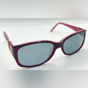 Solvari Viennal Burgundy Oval Sunglasses Frames Only